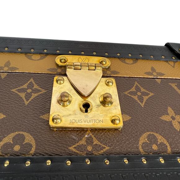 Louis Vuitton Reverse Monogram Trunk Coffret Tresor 24 box clutch case bag LV - Picture 15 of 16